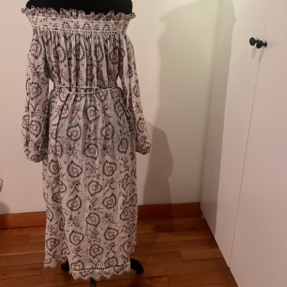 💓Zimmerman off shoulder dress embroidered pockets& long sleeve - Picture 5 of 9